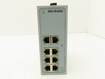 Allen Bradley 1783-US8T Stratix 2000 Ethernet Unmanaged Switch 8 Port