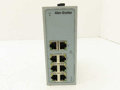 Allen Bradley 1783-US8T Stratix 2000 Ethernet Unmanaged Switch 8 Port