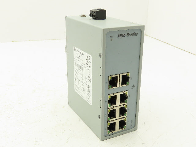 Allen Bradley 1783-US8T Stratix 2000 Ethernet Unmanaged Switch 8 Port