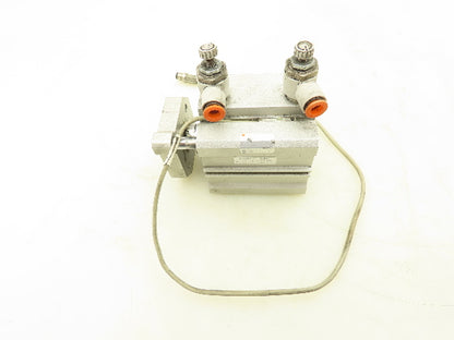 SMC CDQMA50-30 Compact Air Cylinder Non-Rotating Guide Rod 50x30mm Stroke