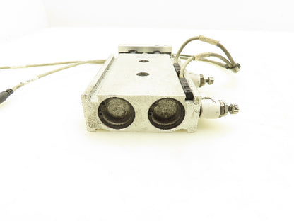 SMC CXSL25-40 Dual Rod Guided Air Cylinder Linear Actuator 40mm Stroke