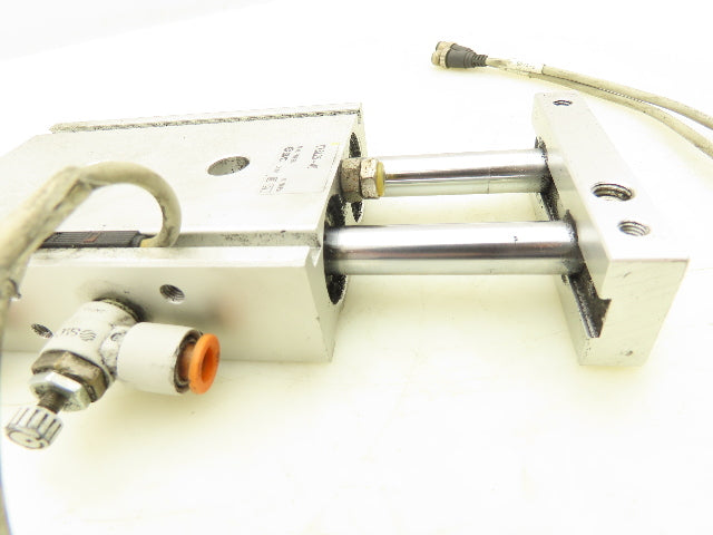 SMC CXSL25-40 Dual Rod Guided Air Cylinder Linear Actuator 40mm Stroke