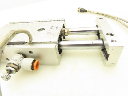 SMC CXSL25-40 Dual Rod Guided Air Cylinder Linear Actuator 40mm Stroke