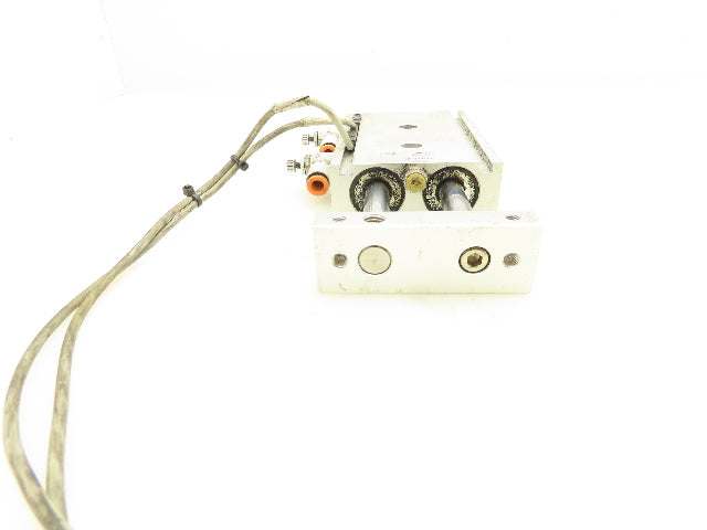 SMC CXSL25-40 Dual Rod Guided Air Cylinder Linear Actuator 40mm Stroke