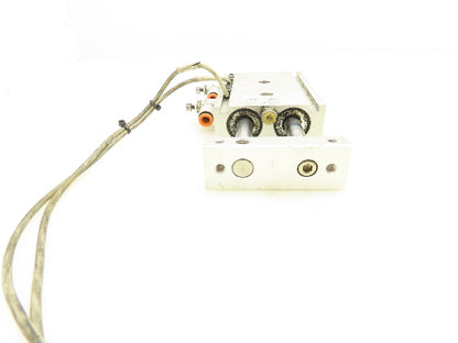 SMC CXSL25-40 Dual Rod Guided Air Cylinder Linear Actuator 40mm Stroke