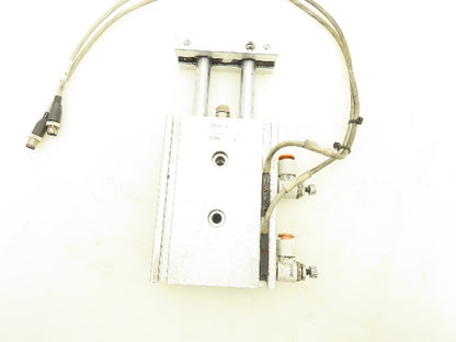 SMC CXSL25-40 Dual Rod Guided Air Cylinder Linear Actuator 40mm Stroke