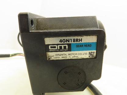 Oriental Motor 4IK25GN-SW2T Gearmotor 220V 3PH 18:1 Gearhead Hollow Shaft 88 RPM