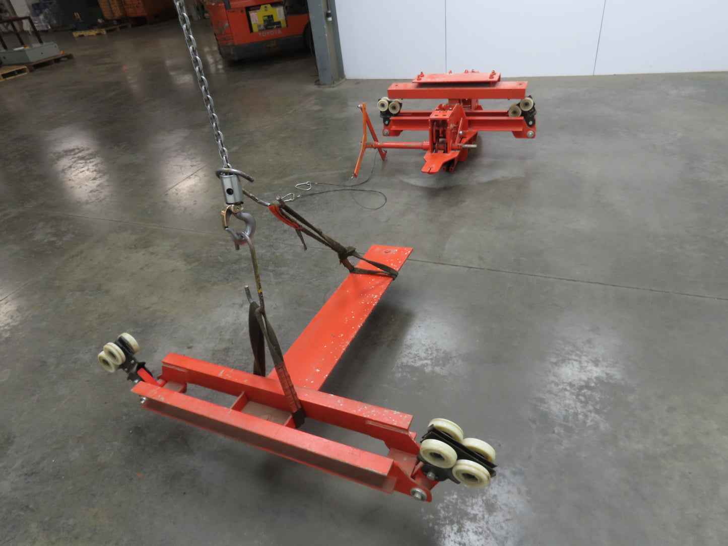 Demag KBK II-R Overhead Crane Interlocking Single Girder System Powered Rail
