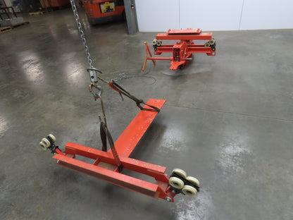 Demag KBK II-R Overhead Crane Interlocking Single Girder System Powered Rail