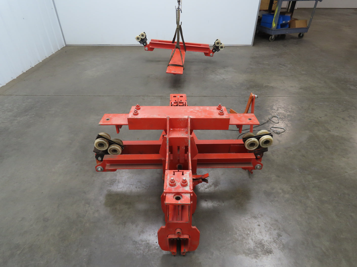 Demag KBK II-R Overhead Crane Interlocking Single Girder System Powered Rail