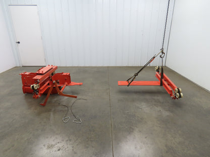 Demag KBK II-R Overhead Crane Interlocking Single Girder System Powered Rail