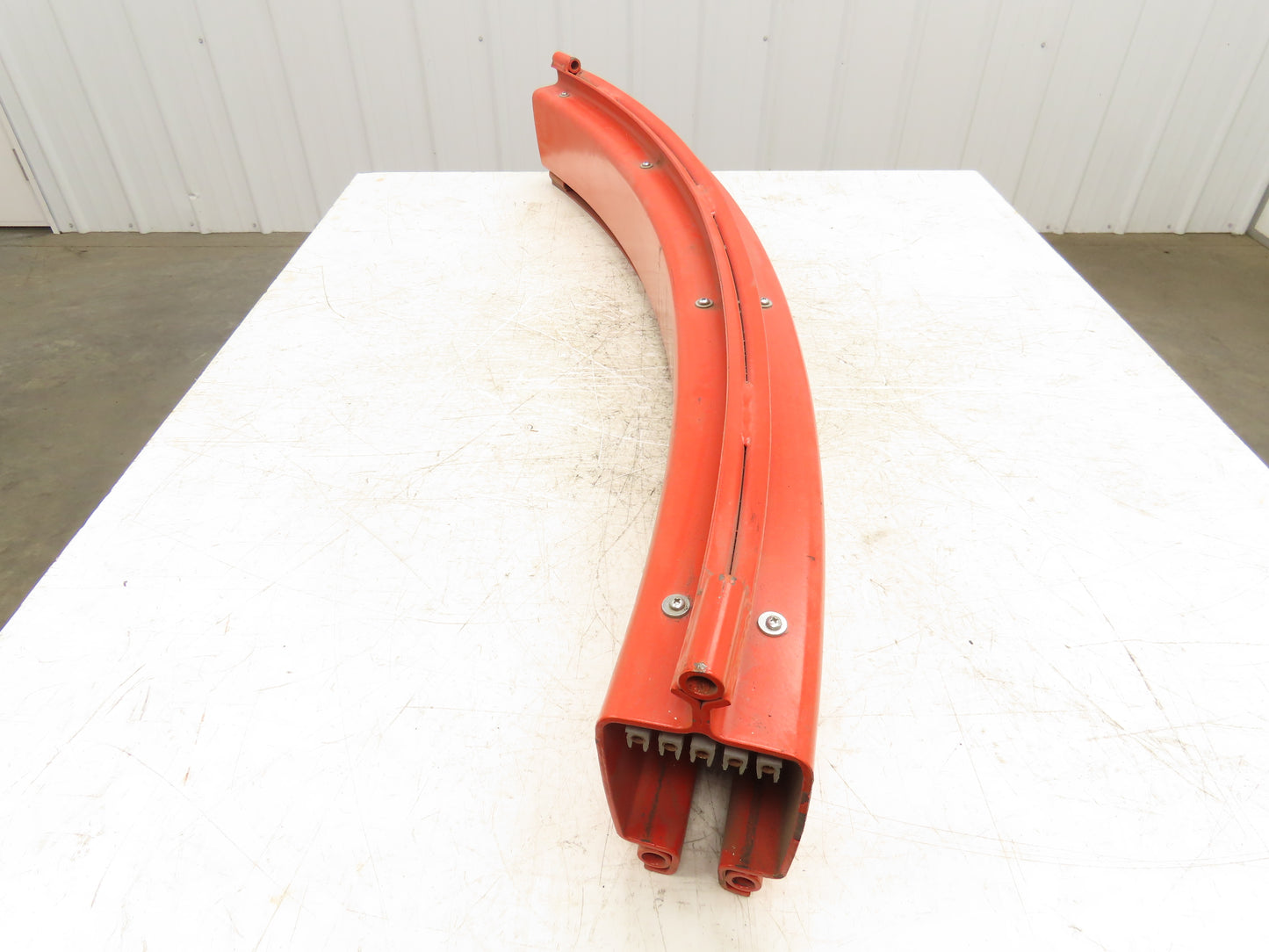 Demag KBK-II-R Overhead Crane 45° Curved Section Monorail 2200lb Power Rail 46"