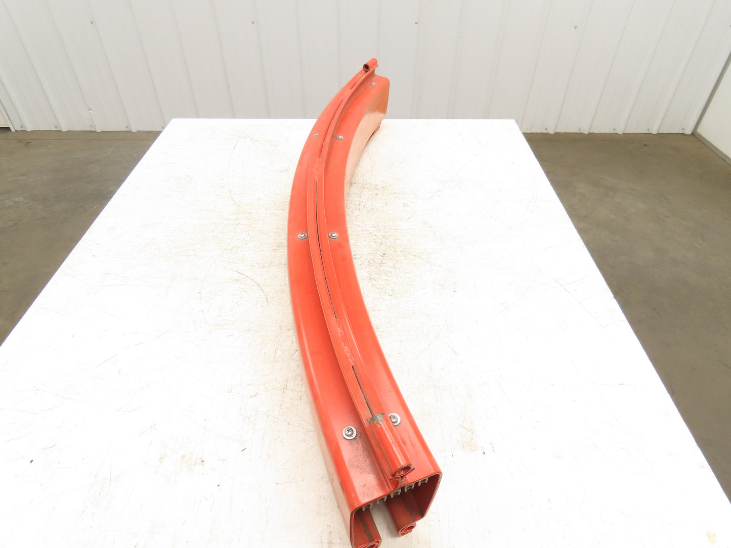 Demag KBK-II-R Overhead Crane 45° Curved Section Monorail 2200lb Power Rail 46"