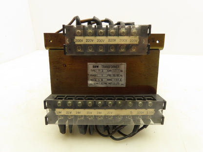 Gomi Electric T-3 Industrial Transformer 1PH 550VA 110/220V 24V