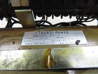 Fanuc A80L-0001-0274-03 Industrial Control Transformer 5KVA