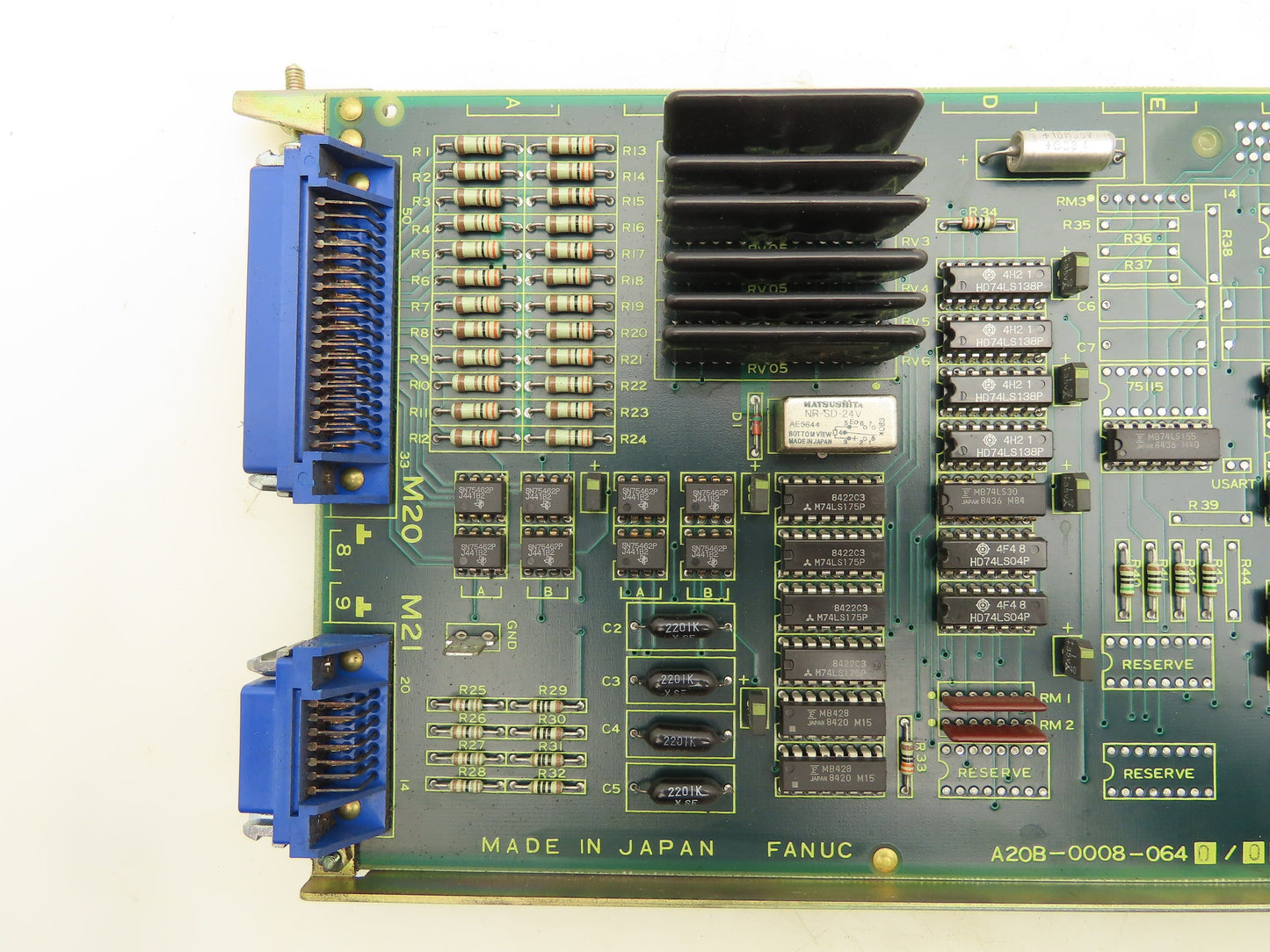 Fanuc A20B-0008-0640 PLC Slot Card Circuit Board Module