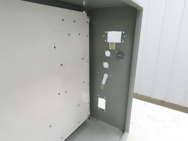 Hammond EN4SD20248GY Electrical Enclosure Box 20x24x8" Wall Mount Back Panel