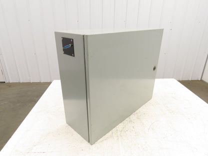 Hammond EN4SD20248GY Electrical Enclosure Box 20x24x8" Wall Mount Back Panel