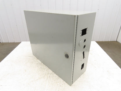Hammond EN4SD20248GY Electrical Enclosure Box 20x24x8" Wall Mount Back Panel