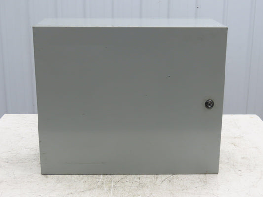 Hammond EN4SD20248GY Electrical Enclosure Box 20x24x8" Wall Mount Back Panel