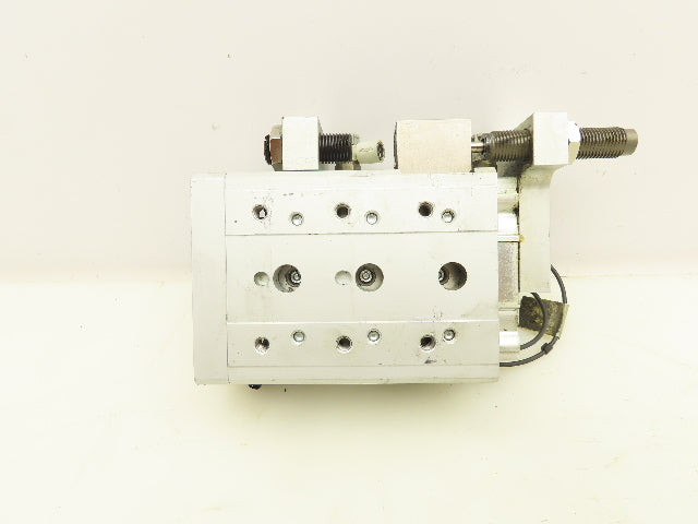 SMC MXS25TN-50B Pneumatic Air Slide Table Dual Rod Guided Cylinder 50mm Stroke