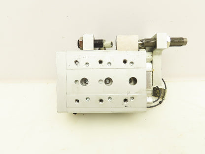 SMC MXS25TN-50B Pneumatic Air Slide Table Dual Rod Guided Cylinder 50mm Stroke