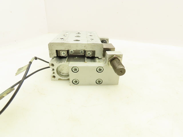 SMC MXS25TN-50B Pneumatic Air Slide Table Dual Rod Guided Cylinder 50mm Stroke
