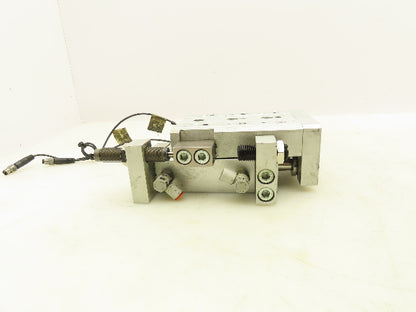 SMC MXS25TN-50B Pneumatic Air Slide Table Dual Rod Guided Cylinder 50mm Stroke