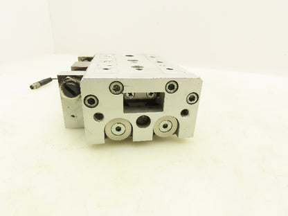 SMC MXS25TN-50B Pneumatic Air Slide Table Dual Rod Guided Cylinder 50mm Stroke