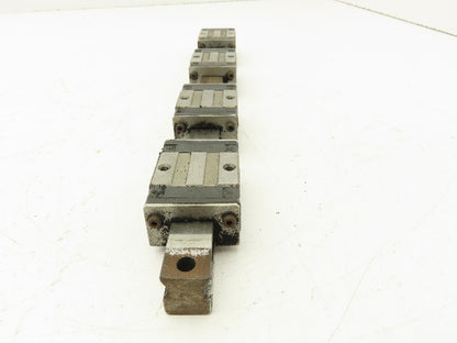 LM Linear Guide Bearing 4-Block Rail 15mm W 315mm Length 24mm Block Ht