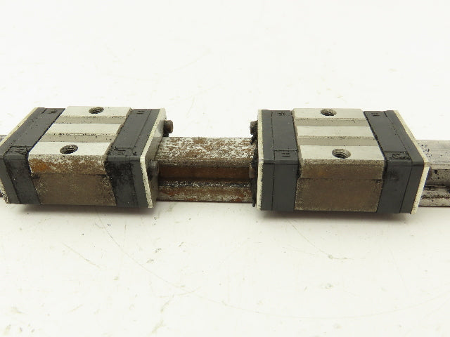 LM Linear Guide Bearing 4-Block Rail 15mm W 315mm Length 24mm Block Ht