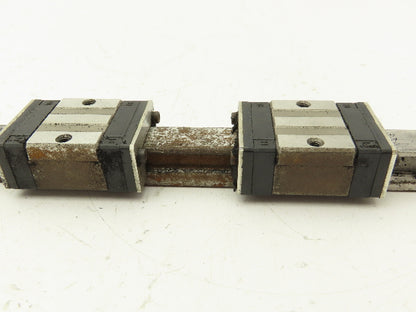 LM Linear Guide Bearing 4-Block Rail 15mm W 315mm Length 24mm Block Ht