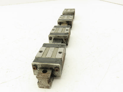 LM Linear Guide Bearing 4-Block Rail 15mm W 315mm Length 24mm Block Ht