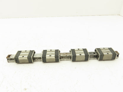 LM Linear Guide Bearing 4-Block Rail 15mm W 315mm Length 24mm Block Ht