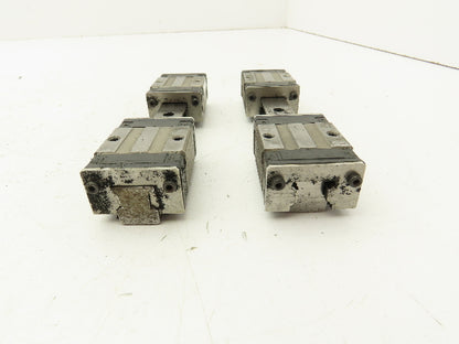 LM Linear Guide Bearing 2-Block Rail 15mm x 140mm Length 24mm Block Ht Lot of 2