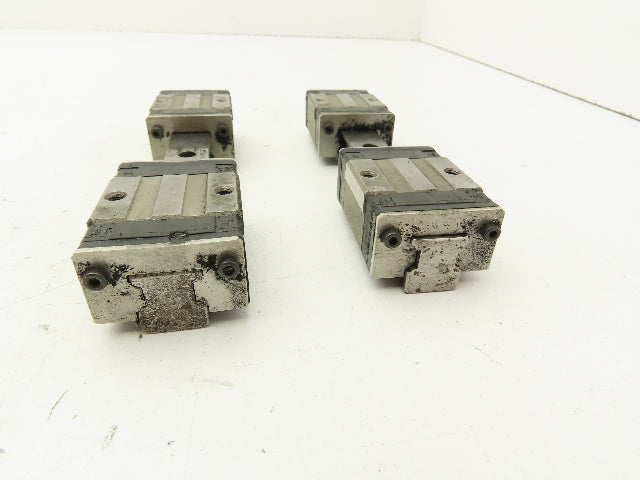 LM Linear Guide Bearing 2-Block Rail 15mm x 140mm Length 24mm Block Ht Lot of 2