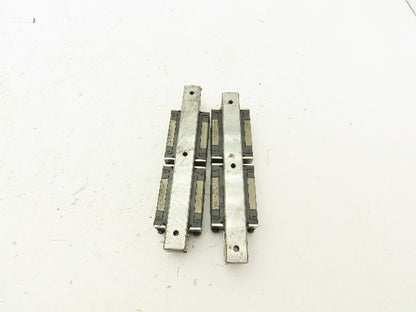 LM Linear Guide Bearing 2-Block Rail 15mm x 140mm Length 24mm Block Ht Lot of 2