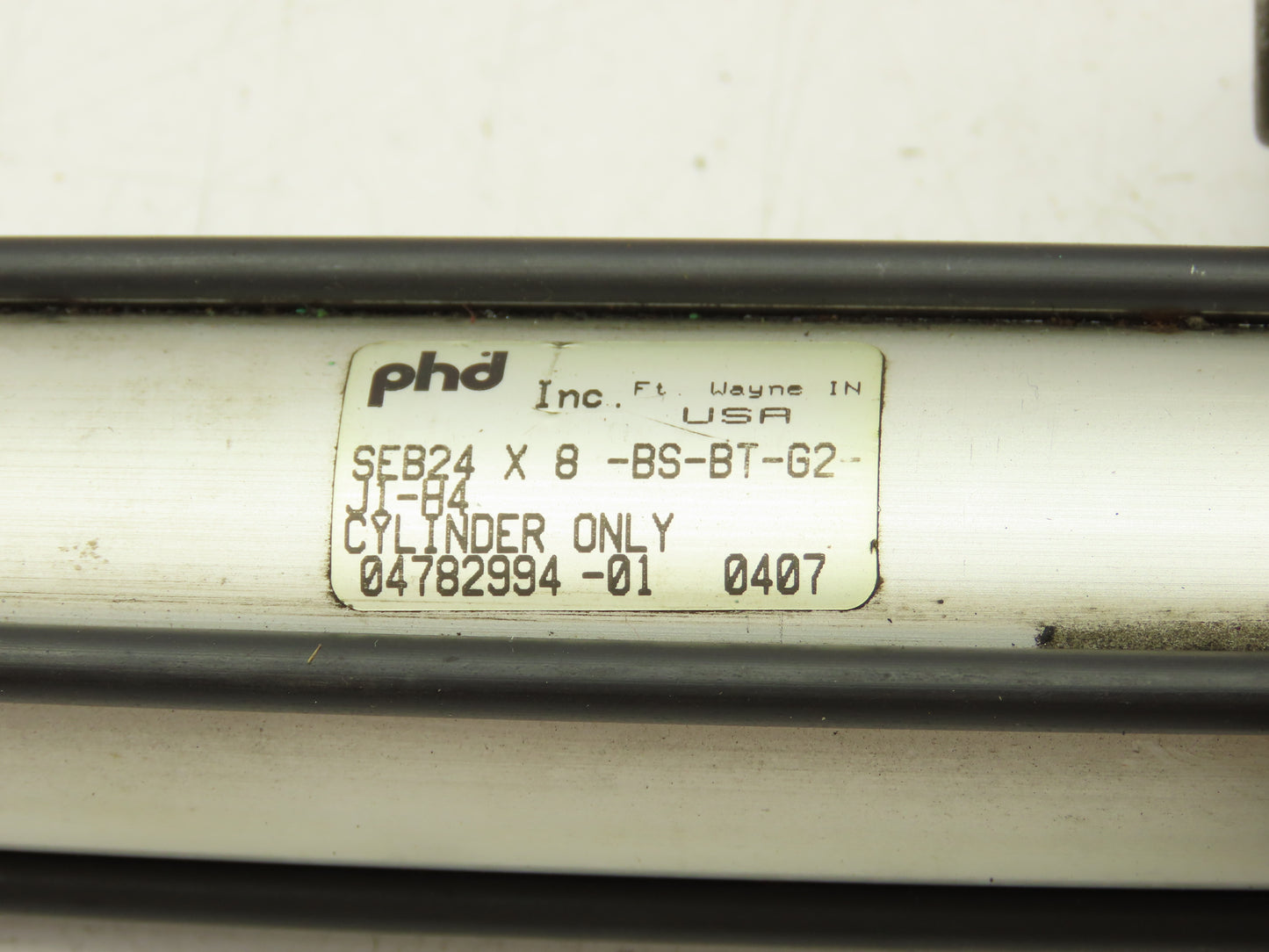 PHD SEB24 X 8-BS-BT-G2-J1 Pneumatic Thruster Slide Guided Cylinder 8" Stroke