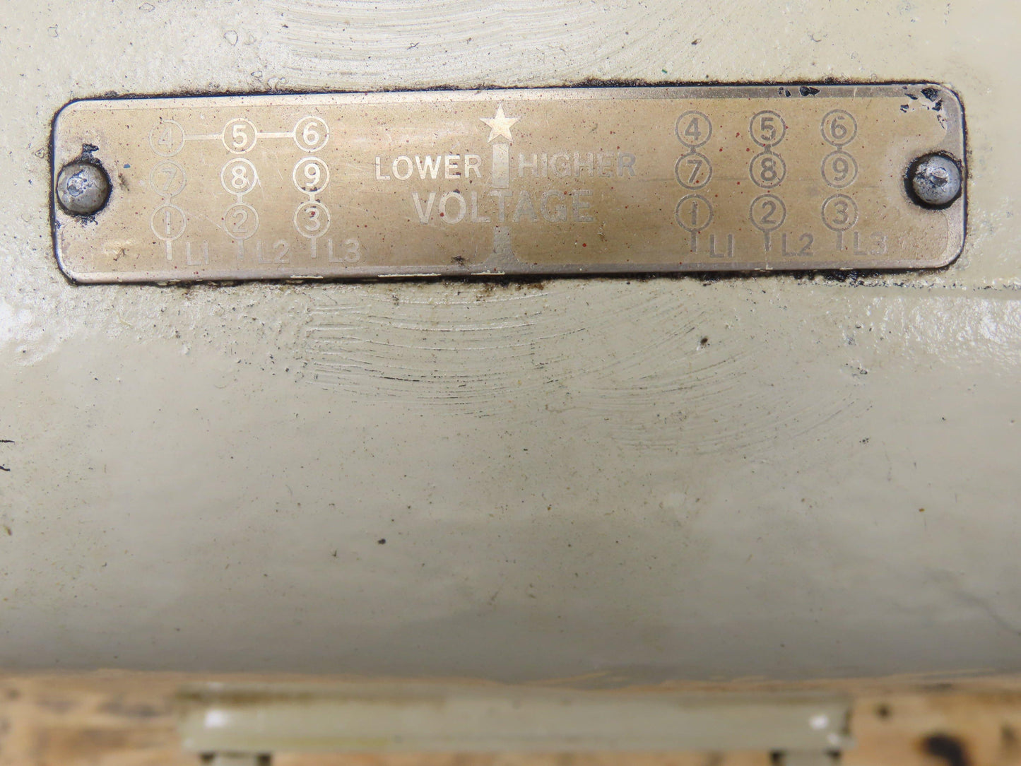 Delco 3N9317C0Z Electric Motor 75HP 405TYZ Frame 230/460V 1180RPM Dual Shaft