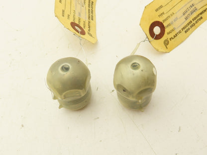 PPE RTFT114 Plastic Injection Molding Nozzle Tip 1/2" Radius  Lot of 2