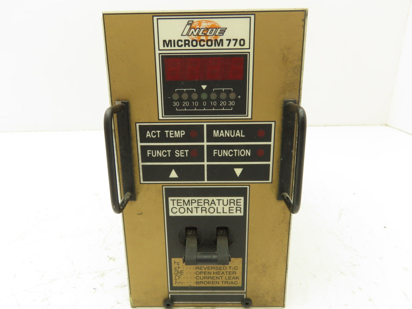 Incoe Microcom 770 MC760 PLC Temperature Controller Injection Molding Hot Runner