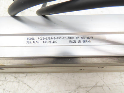 IAI RCS2-SS8R-I-150-20-1000-X06 Robo Cylinder Incremental Linear Servo Actuator
