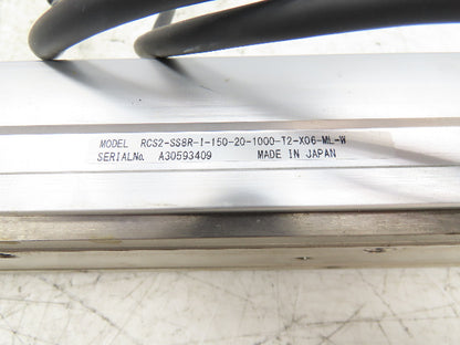 IAI RCS2-SS8R-I-150-20-1000-X06 Robo Cylinder Incremental Linear Servo Actuator