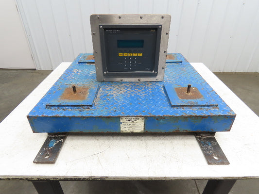 Weigh-Tronix DS3030A-01 Deck Floor Scales 1000 lbs 30x30" WI-130 Controller