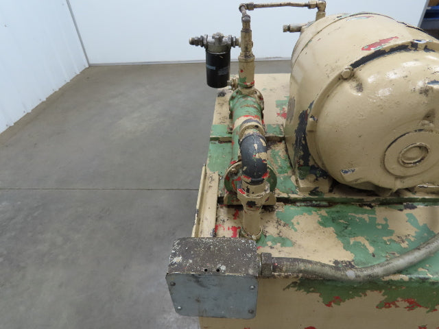 Vickers PVB15-LSY-31-CM11 Hydraulic Power Unit 10Hp 75 Gallon Tank 1500PSI 15GPM