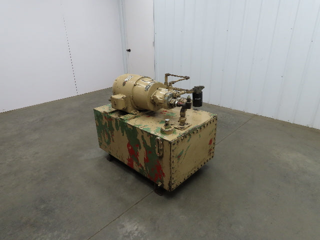 Vickers PVB15-LSY-31-CM11 Hydraulic Power Unit 10Hp 75 Gallon Tank 1500PSI 15GPM
