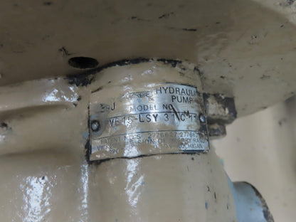 Vickers PVB15-LSY-31-CM11 Hydraulic Power Unit 10Hp 75 Gallon Tank 1500PSI 15GPM