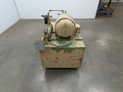 Vickers PVB15-LSY-31-CM11 Hydraulic Power Unit 10Hp 75 Gallon Tank 1500PSI 15GPM
