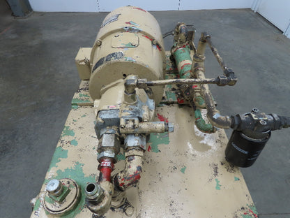 Vickers PVB15-LSY-31-CM11 Hydraulic Power Unit 10Hp 75 Gallon Tank 1500PSI 15GPM
