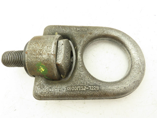 Actek 12 Ton Swivel Hoist Ring Safety Rigging Hook WLL 24000 Lb 1-1/2-6 Thread